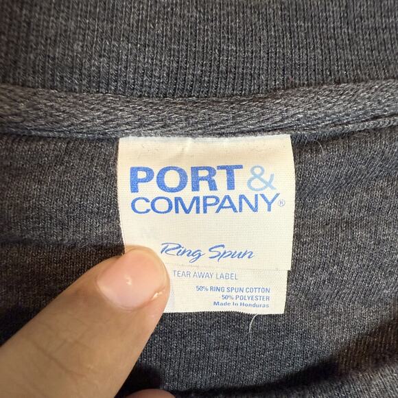 Bud Light Port & Company Ring Spun Dilly Dilly Sweatshirt Men's Medium Gray - Picture 11 of 11